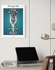 Poster Mercedes W-15