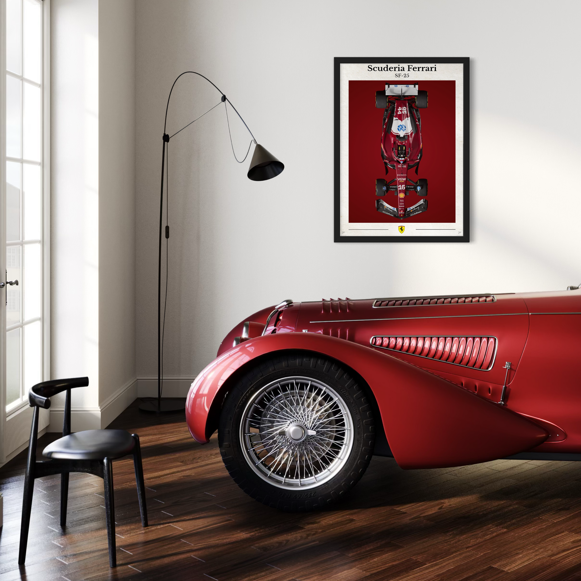Poster Ferrari SF25