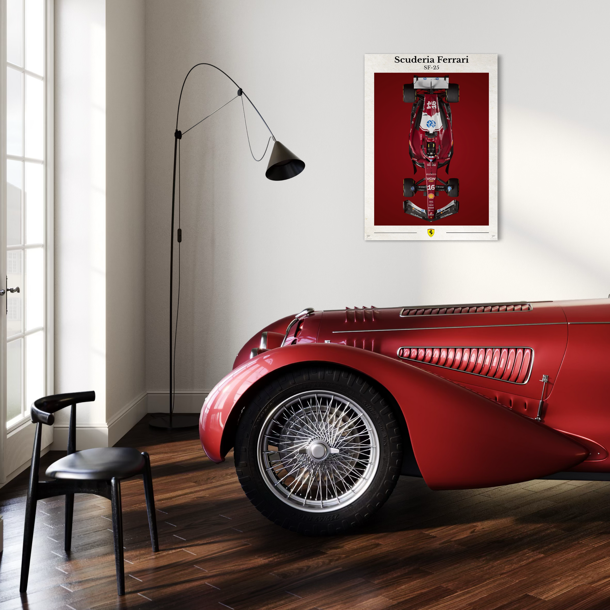 Poster Ferrari SF25